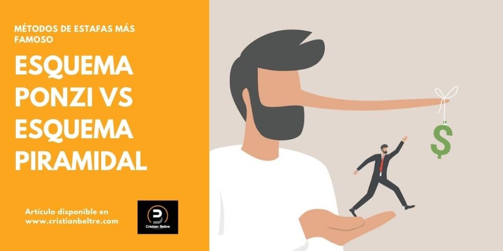 Esquema ponzi y esquema piramidal